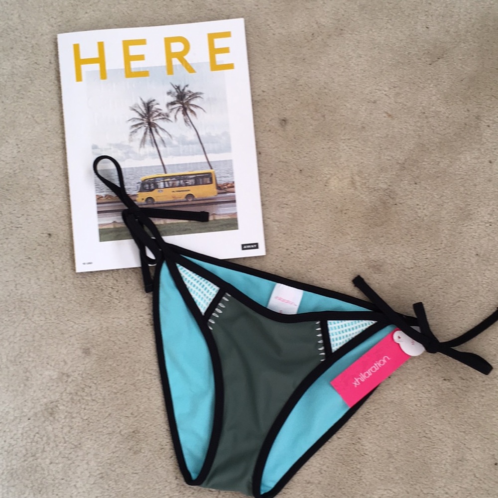 Xhilaration NWT Olive Bathing Suit Bottoms